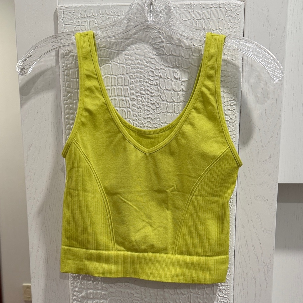 Alala Vibrant Lime Tank Top